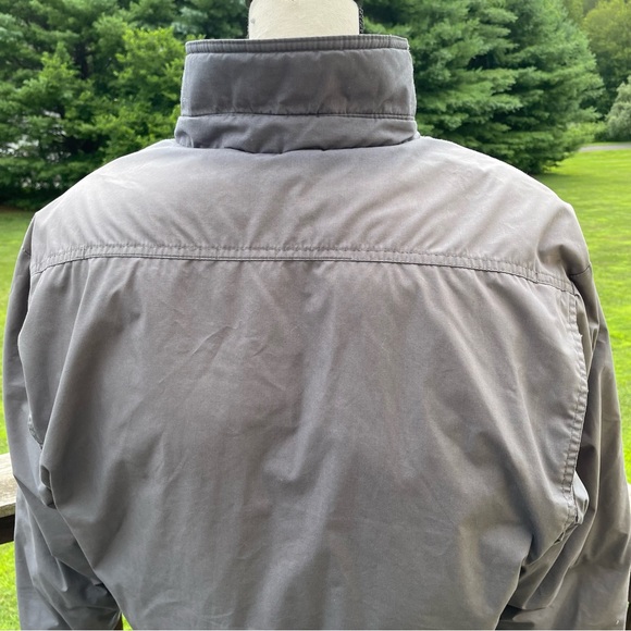 Members Only bomber jacket coat puffer winter down classic gray 80s vintage 40 - Picture 7 of 15